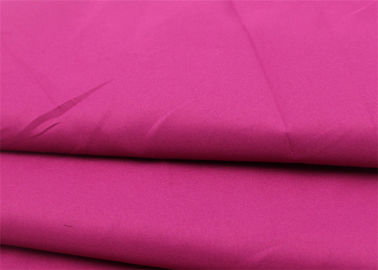Chiny Różowa, cienka, poliestrowa tkanina w kolorze pongee - przyjazny, elegancki wygląd dostawca