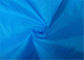 Wodoodporna tkanina Blue Taffeta, wygodna, ręcznie czuła nylonowa tkanina typu tafta 70d dostawca